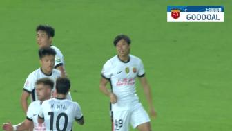 海港2-1逆转河南：李新翔扳平让·克劳德头槌制胜，古斯塔沃越位进球无效