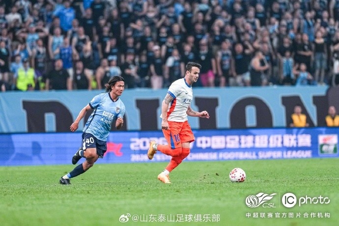 山东泰山客场1-3不敌大连英博 球迷致谢