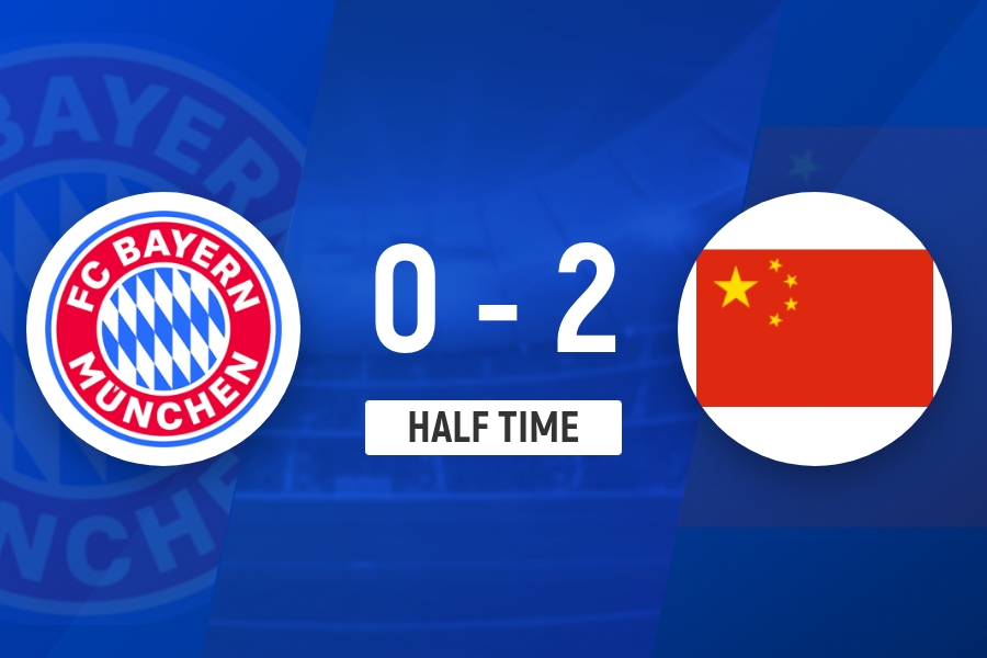 68秒闪击 中国U17女足半场2-0拜仁